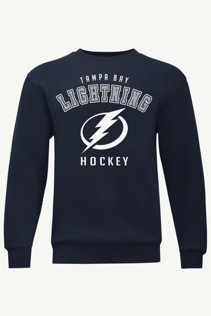 MENS TAMPA BAY LIGHTNING GRAPHIC SWEATSHIRT - Navy