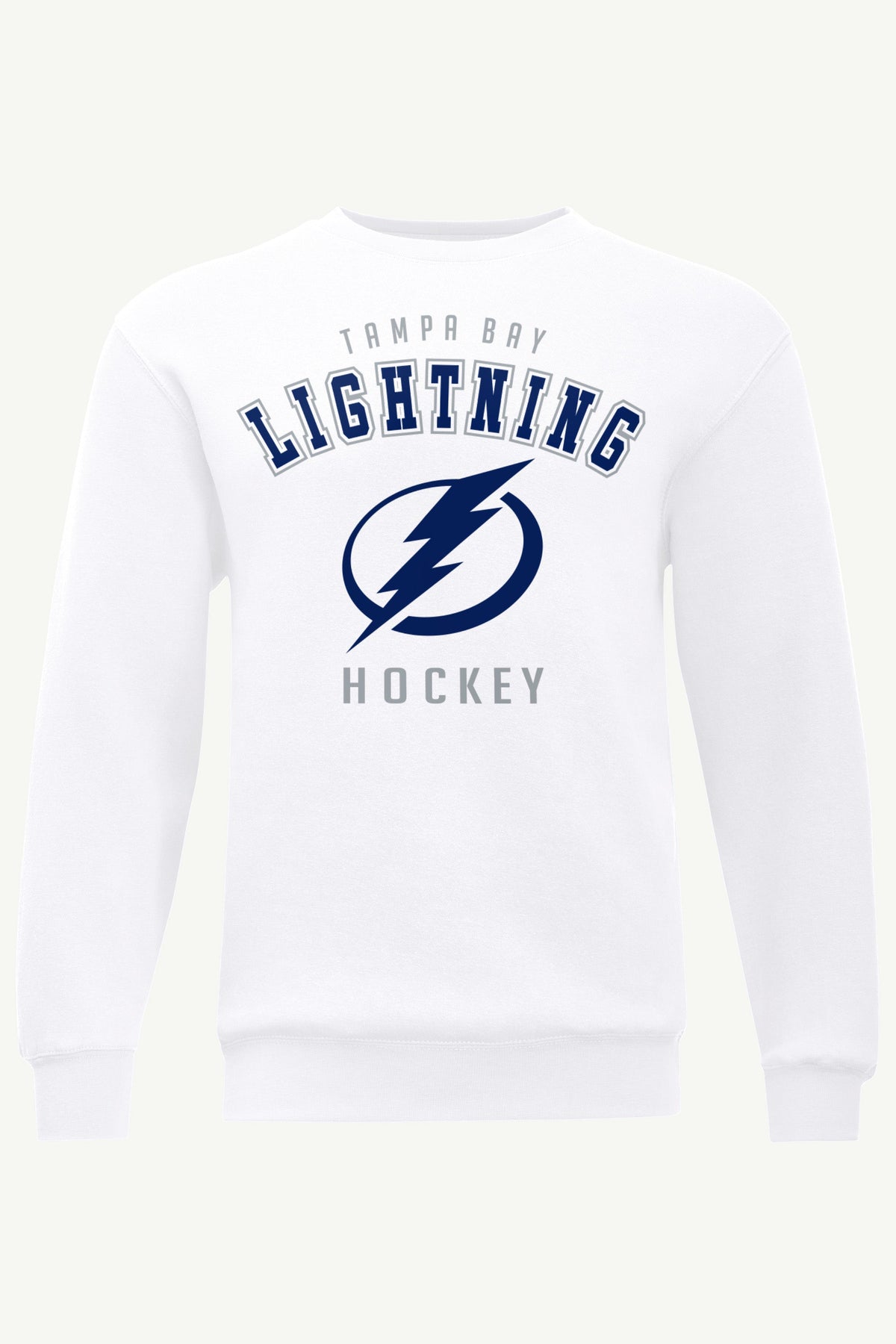 MENS TAMPA BAY LIGHTNING GRAPHIC SWEATSHIRT - White