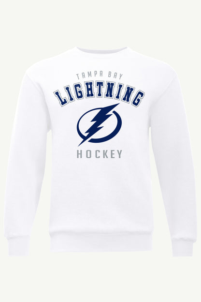 MENS TAMPA BAY LIGHTNING GRAPHIC SWEATSHIRT - White