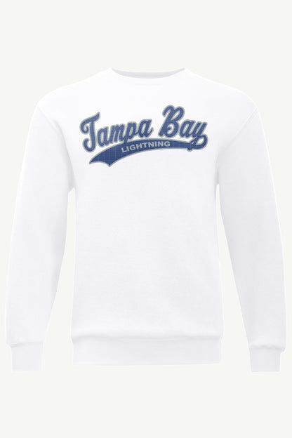 MENS TAMPA BAY LIGHTNING TAILSWEEP SWEATSHIRT - White
