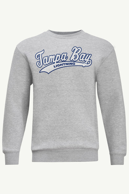 MENS TAMPA BAY LIGHTNING TAILSWEEP SWEATSHIRT - Heather Grey