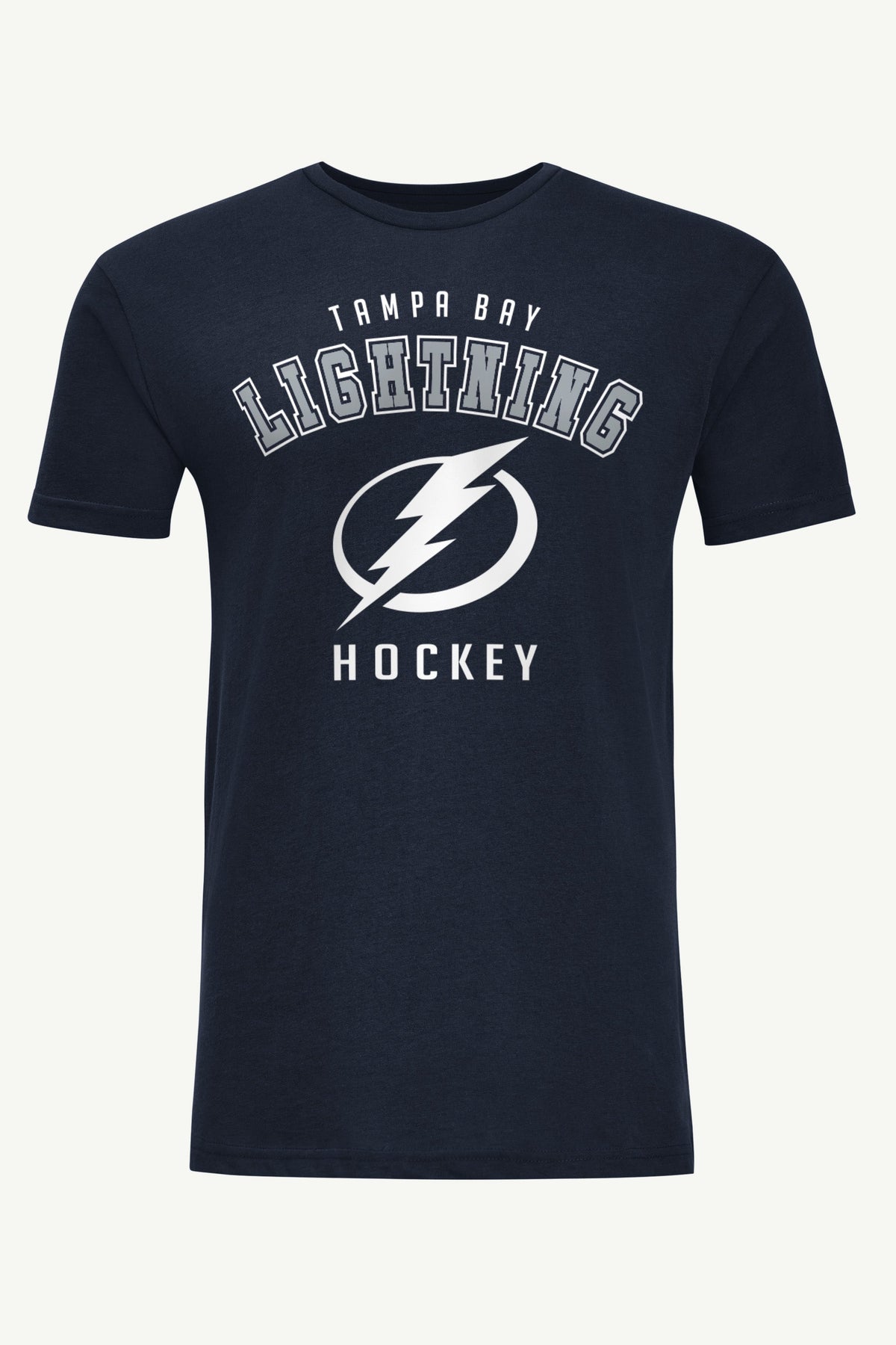 MENS TAMPA BAY LIGHTNING GRAPHIC T SHIRT - Navy