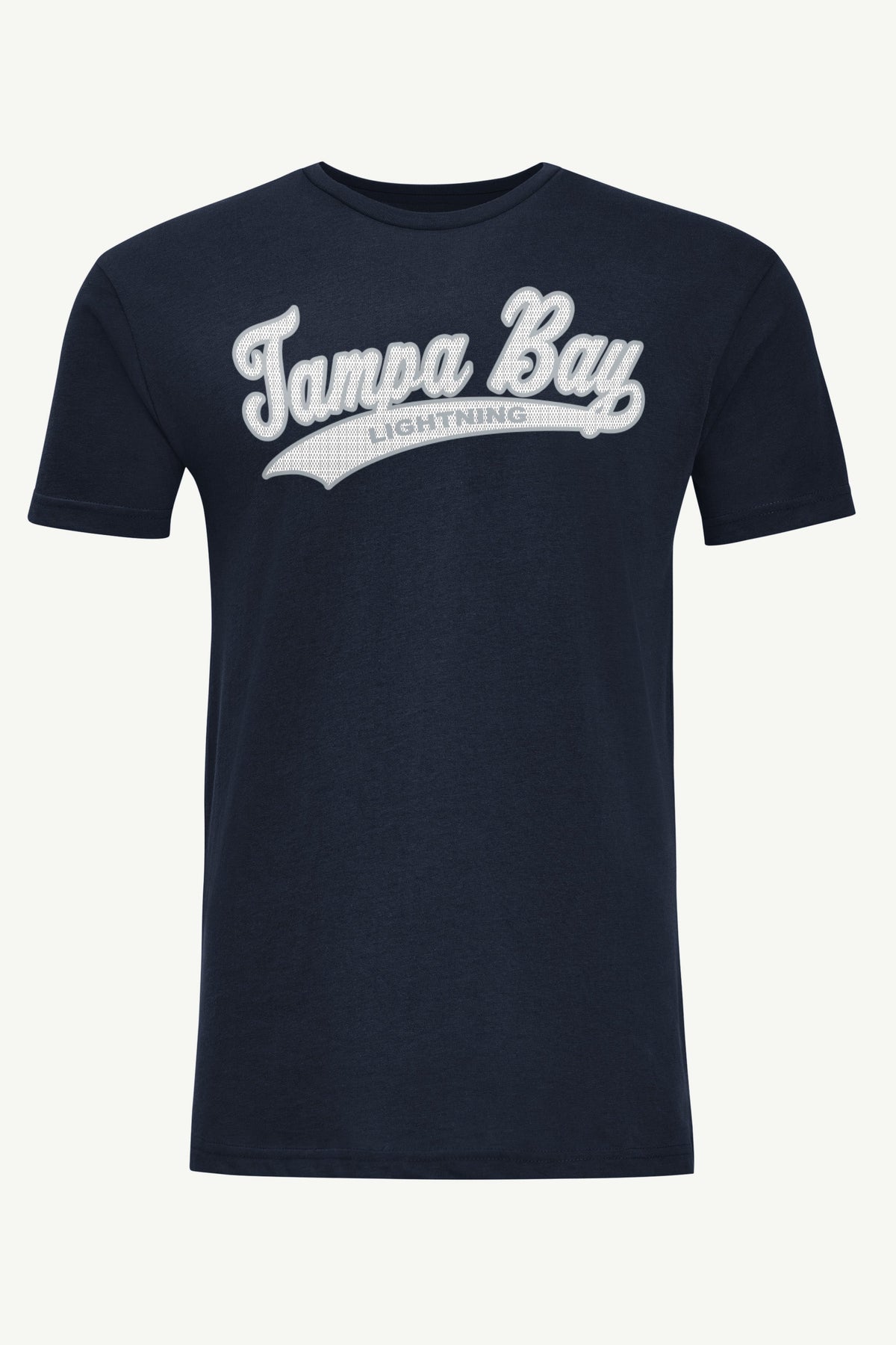 MENS TAMPA BAY LIGHTNING TAILSWEEP T SHIRT - Navy