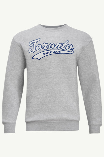 MENS TORONTO MAPLE LEAFS TAILSWEEP SWEATSHIRT - Heather Grey
