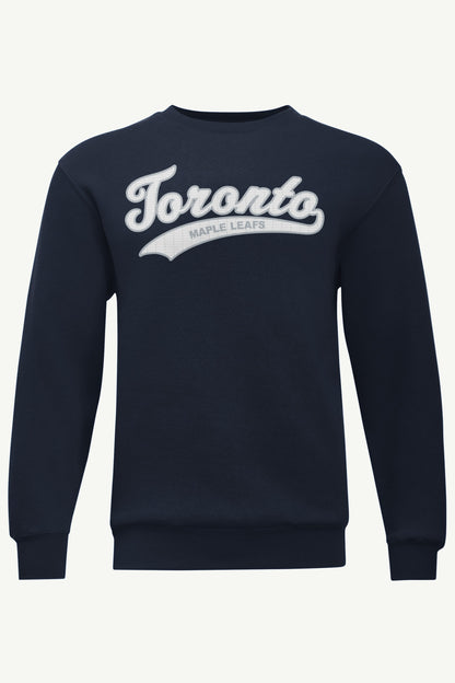 MENS TORONTO MAPLE LEAFS TAILSWEEP SWEATSHIRT - Navy