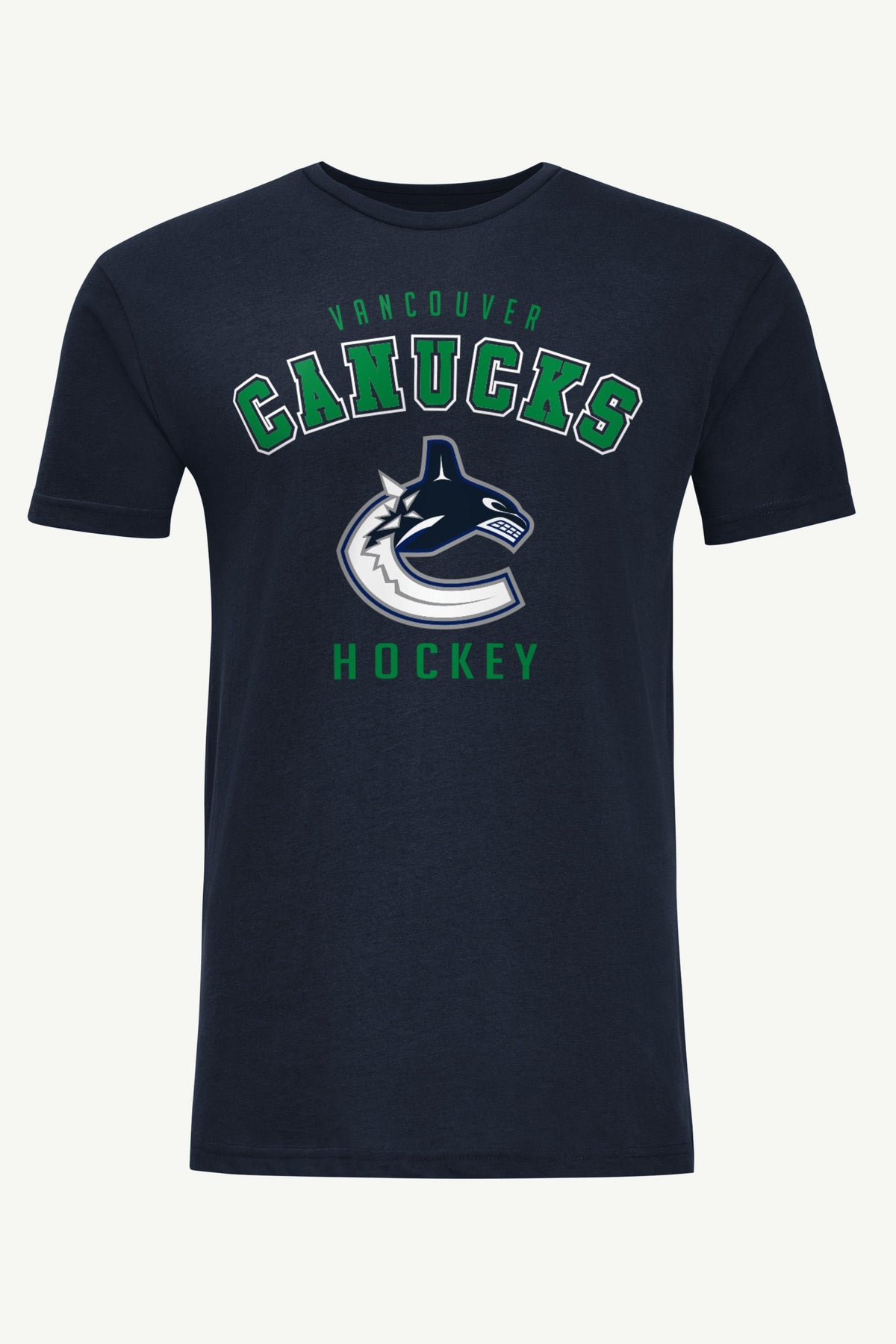 MENS VANCOUVER CANUCKS GRAPHIC T SHIRT - Navy