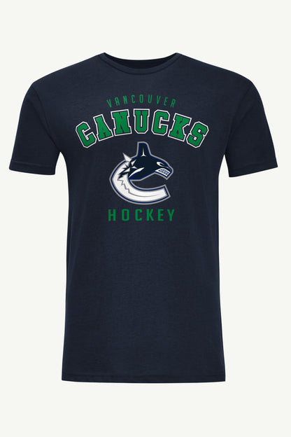 MENS VANCOUVER CANUCKS GRAPHIC T SHIRT - Navy