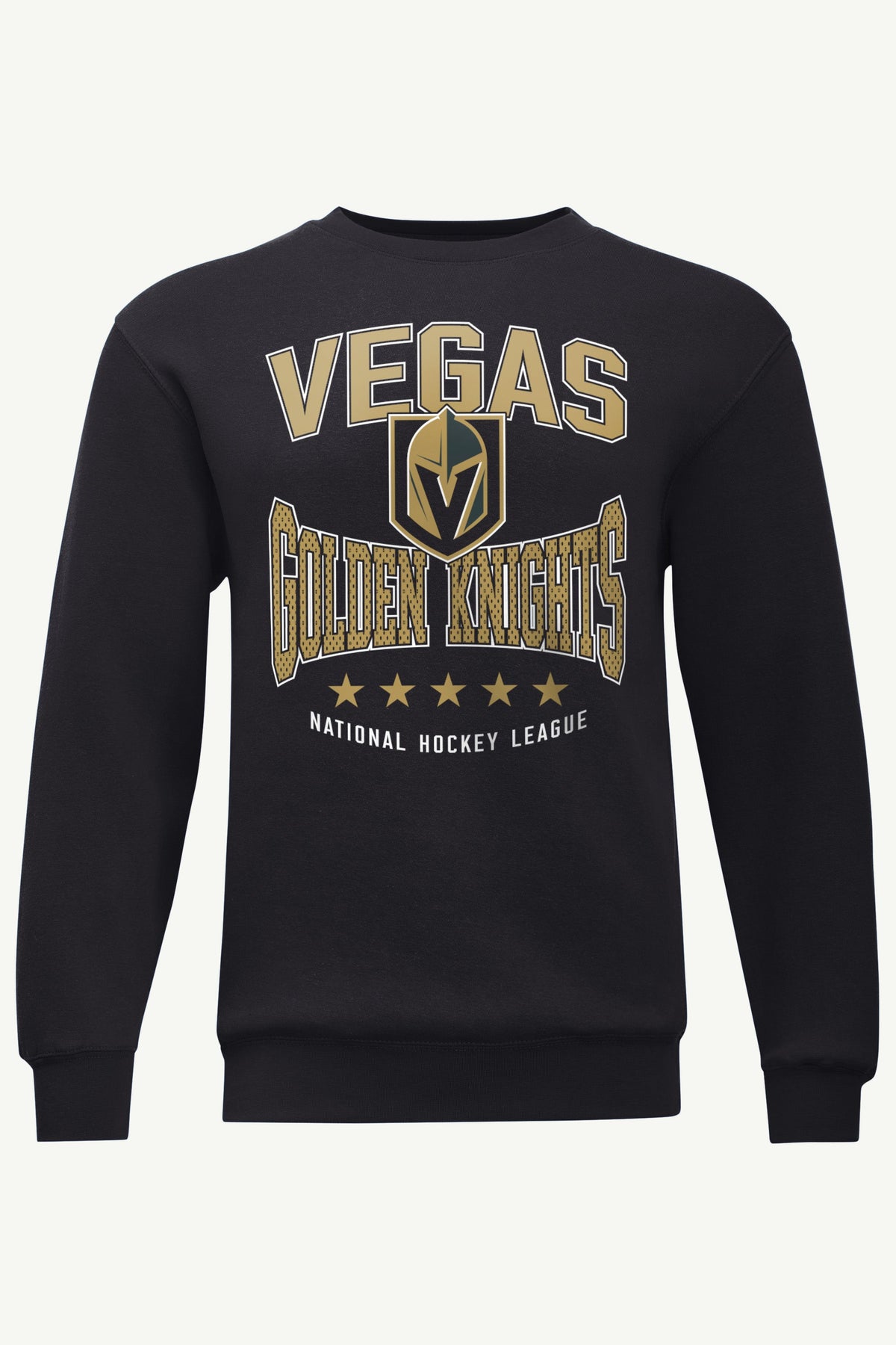 MENS VEGAS GOLDEN KNIGHTS CENTER SQUEEZE SWEATSHIRT - Black