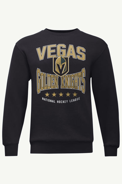 MENS VEGAS GOLDEN KNIGHTS CENTER SQUEEZE SWEATSHIRT - Black
