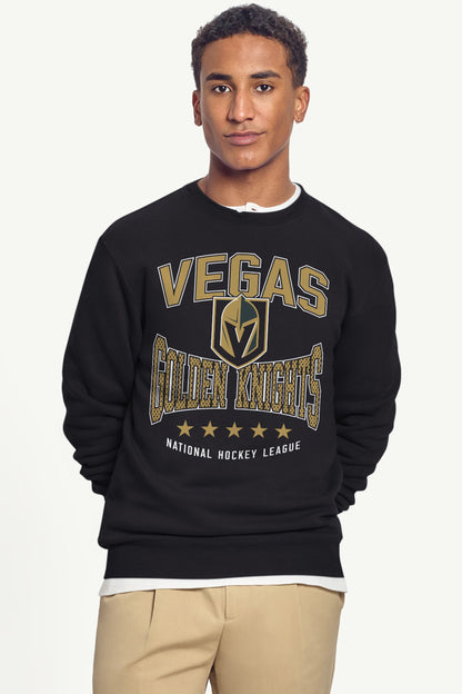 MENS VEGAS GOLDEN KNIGHTS CENTER SQUEEZE SWEATSHIRT - Black