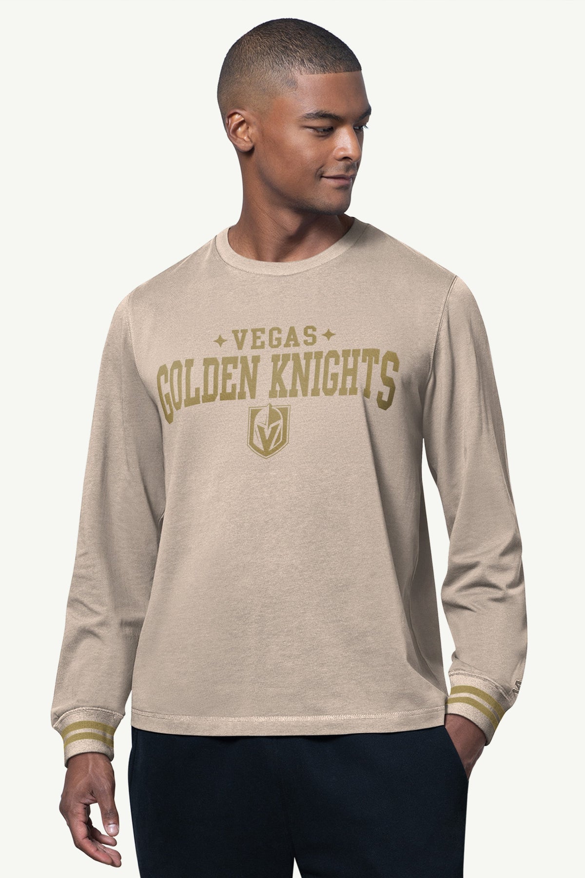 MENS LAS VEGAS GOLDEN KNIGHTS FIELD LONG SLEEVE - Starter