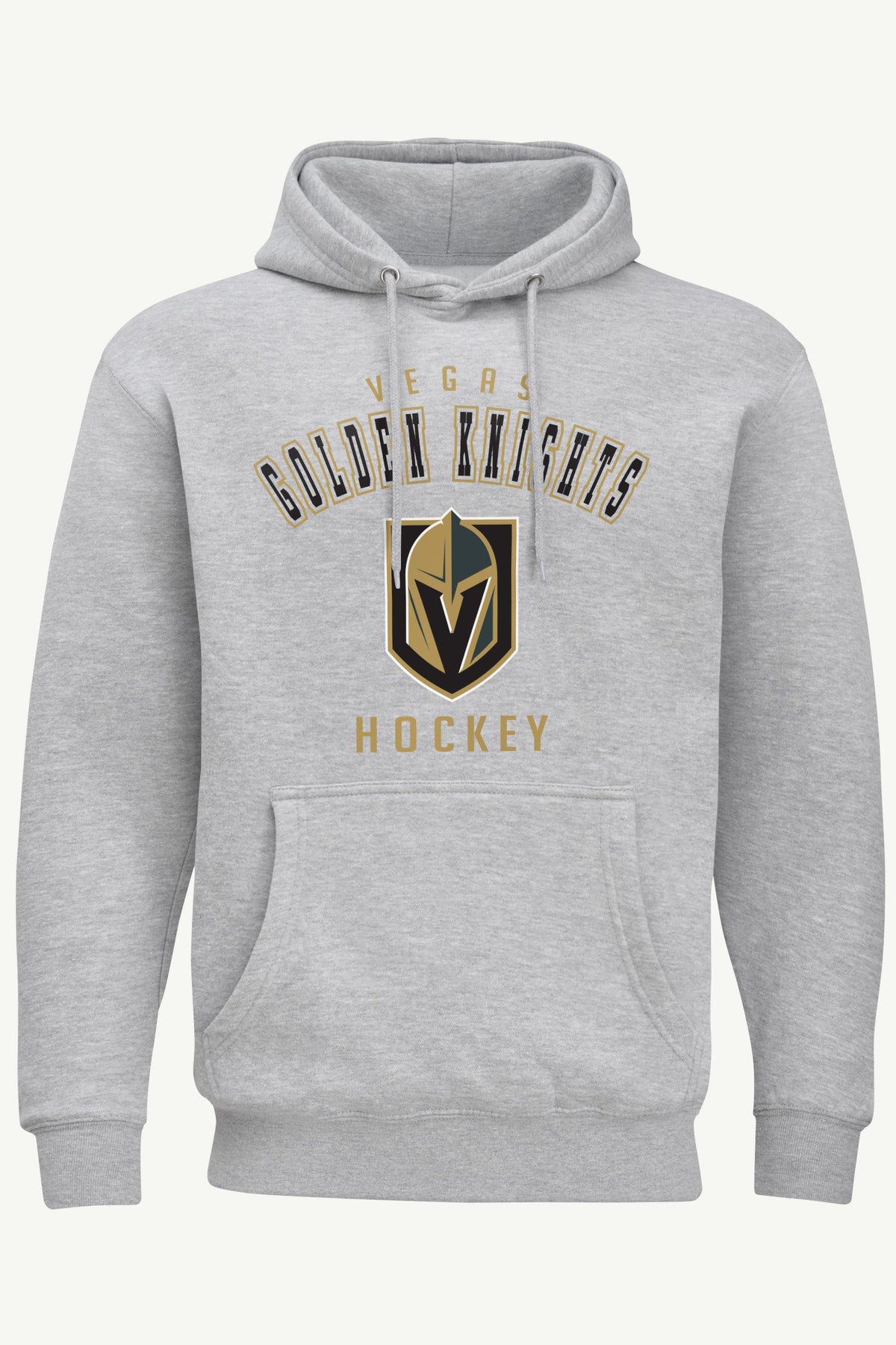 MENS LAS VEGAS GOLDEN KNIGHTS GRAPHIC HOODIE - Heather Grey