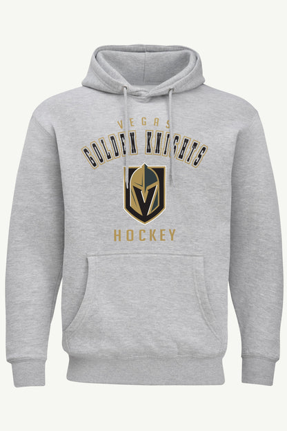 MENS LAS VEGAS GOLDEN KNIGHTS GRAPHIC HOODIE - Heather Grey