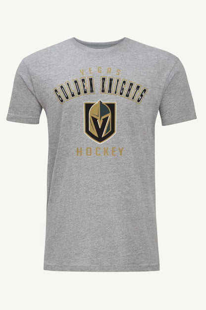 MENS LAS VEGAS GOLDEN KNIGHTS GRAPHIC T SHIRT - Heather Grey