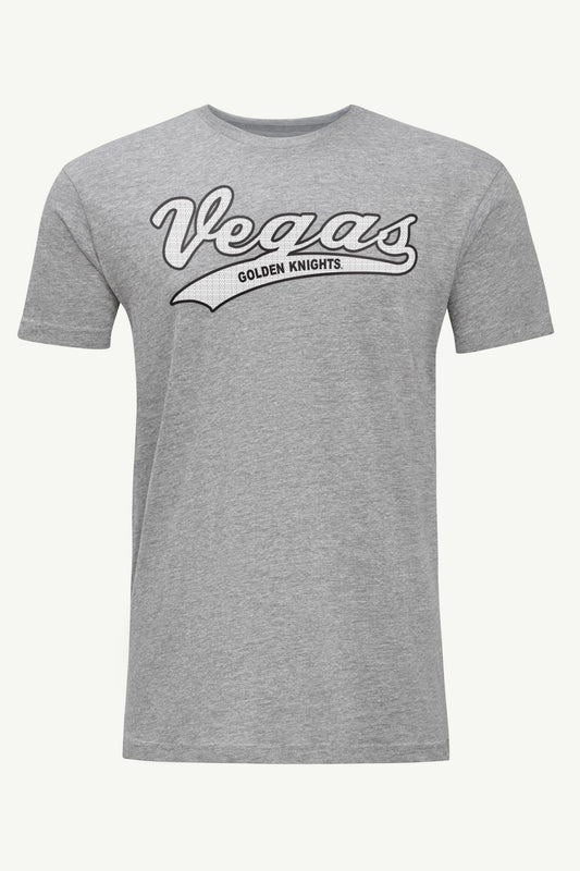 MENS LAS VEGAS GOLDEN KNIGHTS TAILSWEEP T SHIRT - Heather Grey
