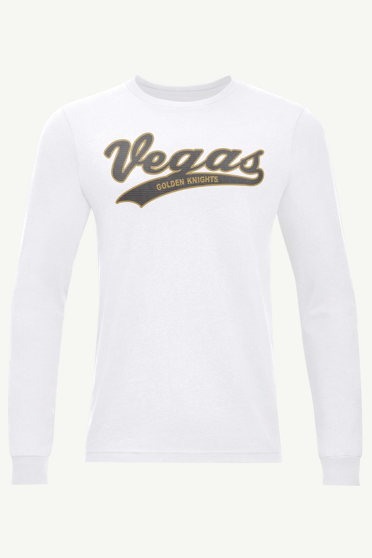 MENS LAS VEGAS GOLDEN KNIGHTS TAILSWEEP LONG SLEEVE T SHIRT - White