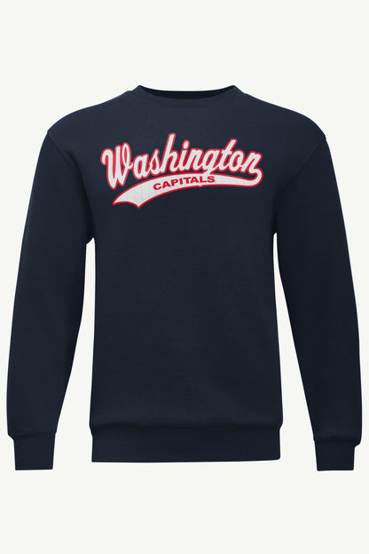 MENS WASHINGTON CAPITALS TAILSWEEP SWEATSHIRT - Navy