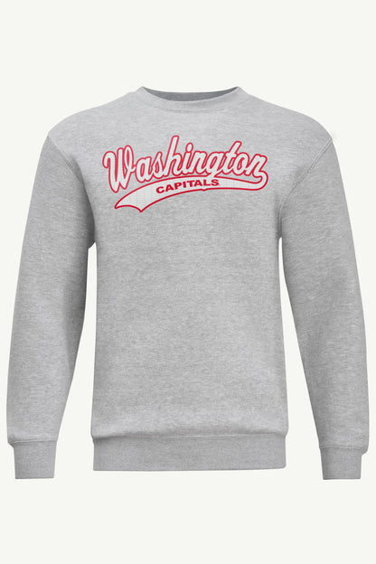 MENS WASHINGTON CAPITALS TAILSWEEP SWEATSHIRT - Heather Grey