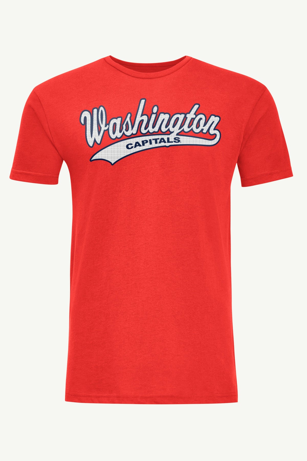 MENS WASHINGTON CAPITALS TAILSWEEP T SHIRT - Red