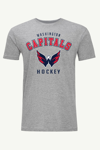 MENS WASHINGTON CAPITALS GRAPHIC T SHIRT - Heather Grey