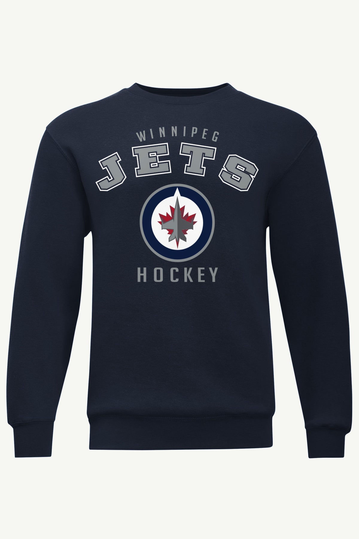 MENS WINNIPEG JETS GRAPHIC SWEATSHIRT - Navy
