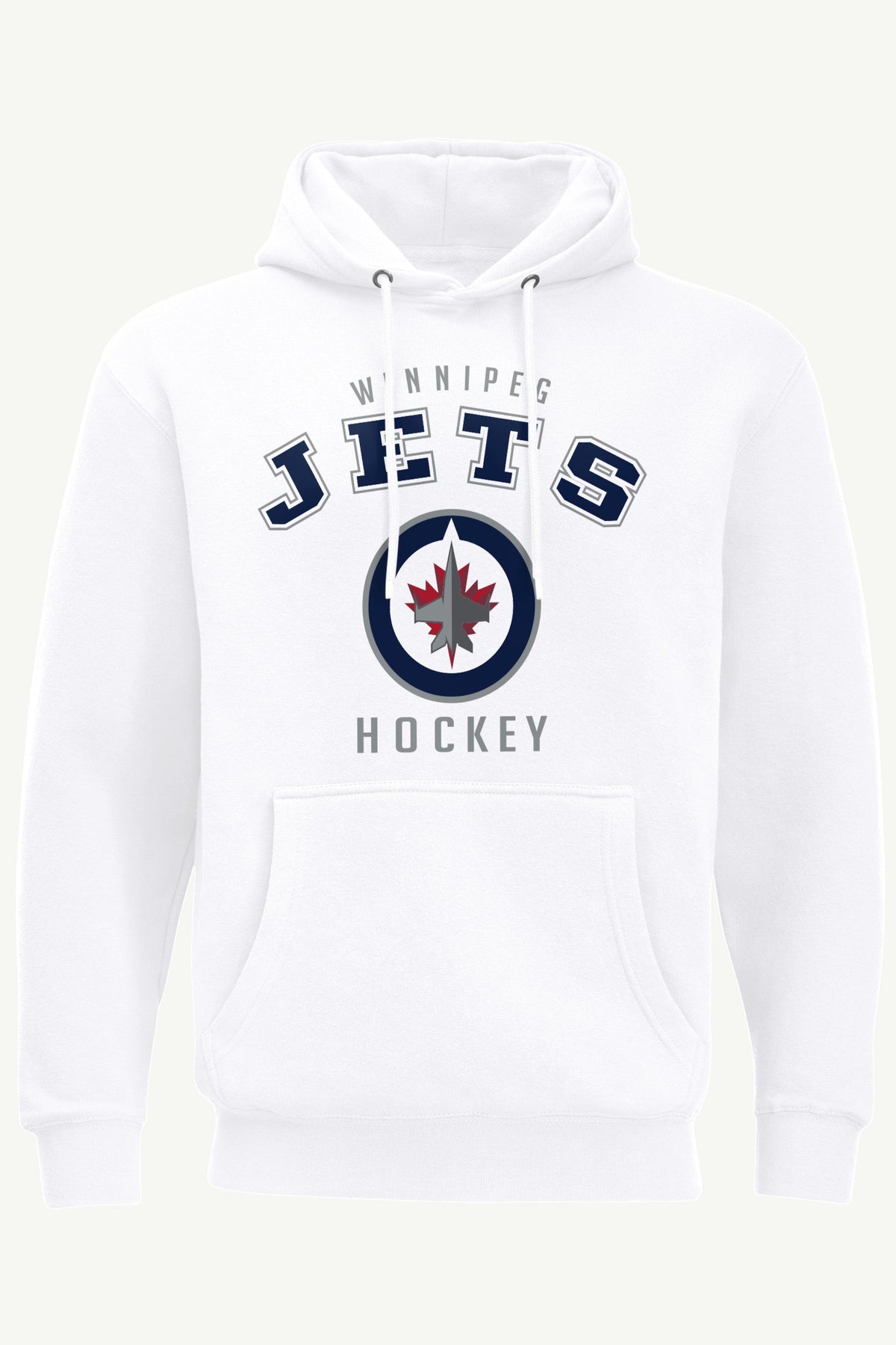 MENS WINNIPEG JETS GRAPHIC HOODIE - White
