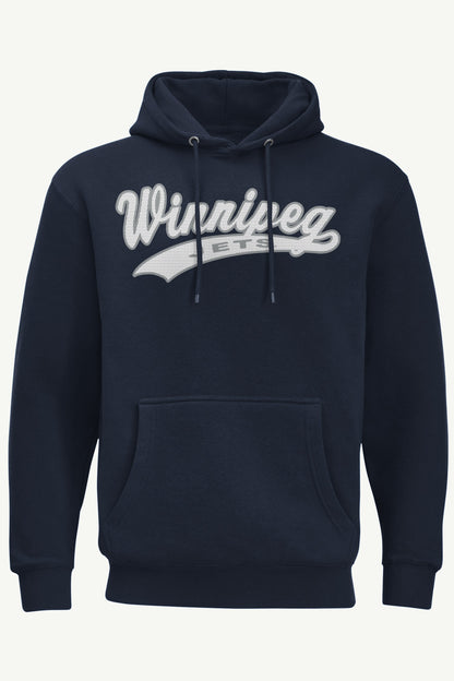 MENS WINNIPEG JETS TAILSWEEP HOODIE - Navy