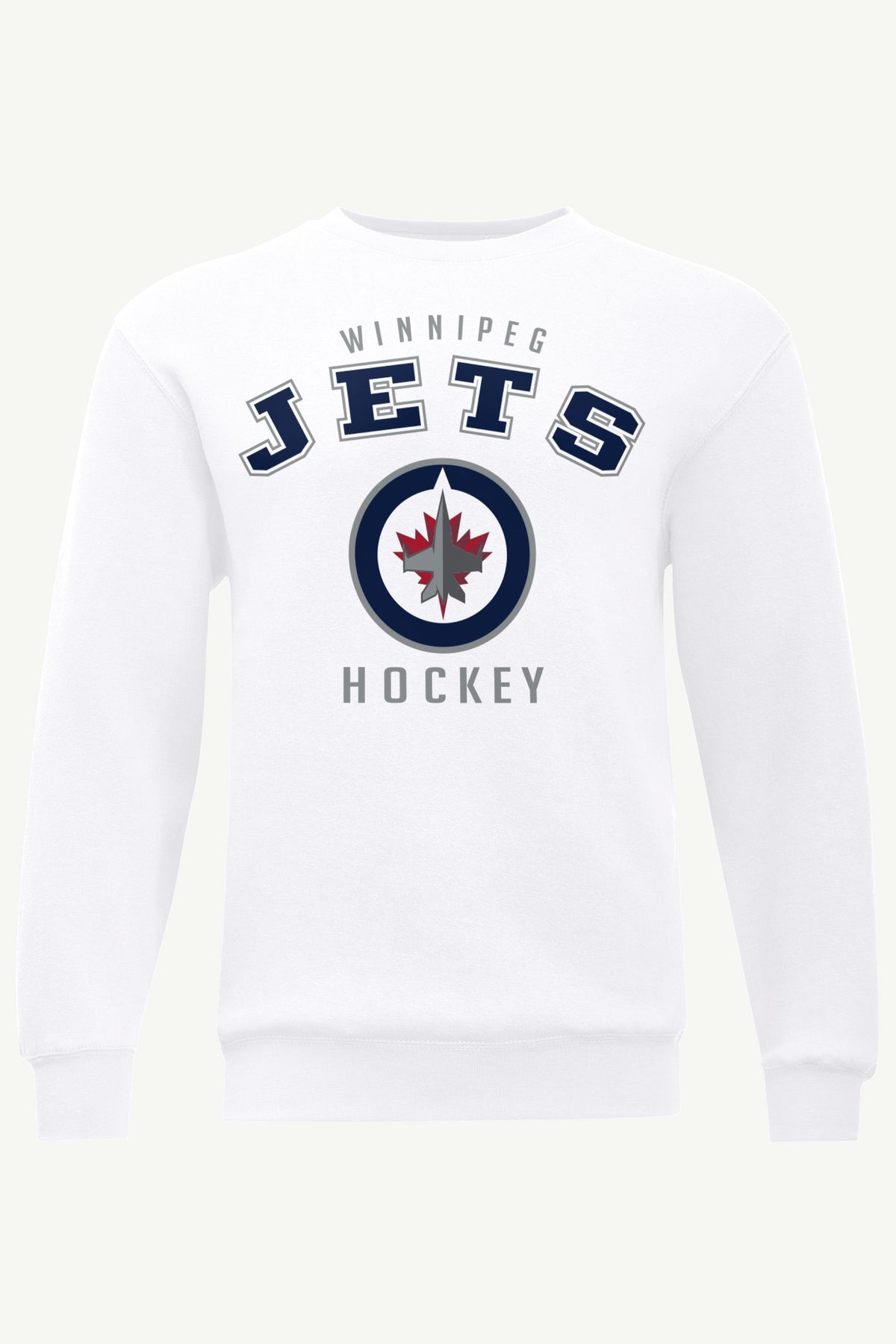 MENS WINNIPEG JETS GRAPHIC SWEATSHIRT - White