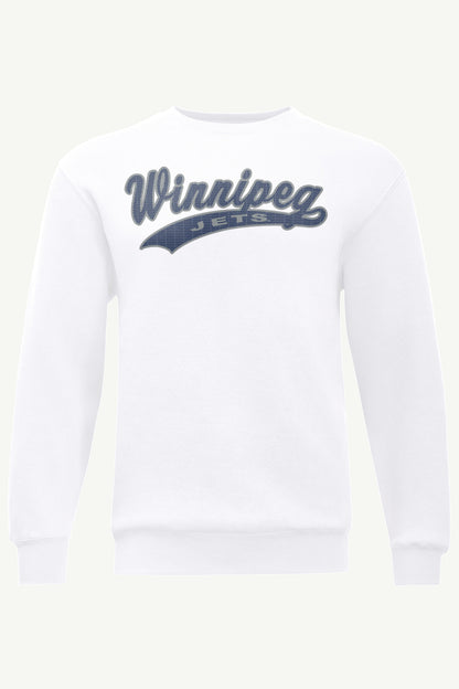MENS WINNIPEG JETS TAILSWEEP SWEATSHIRT - White