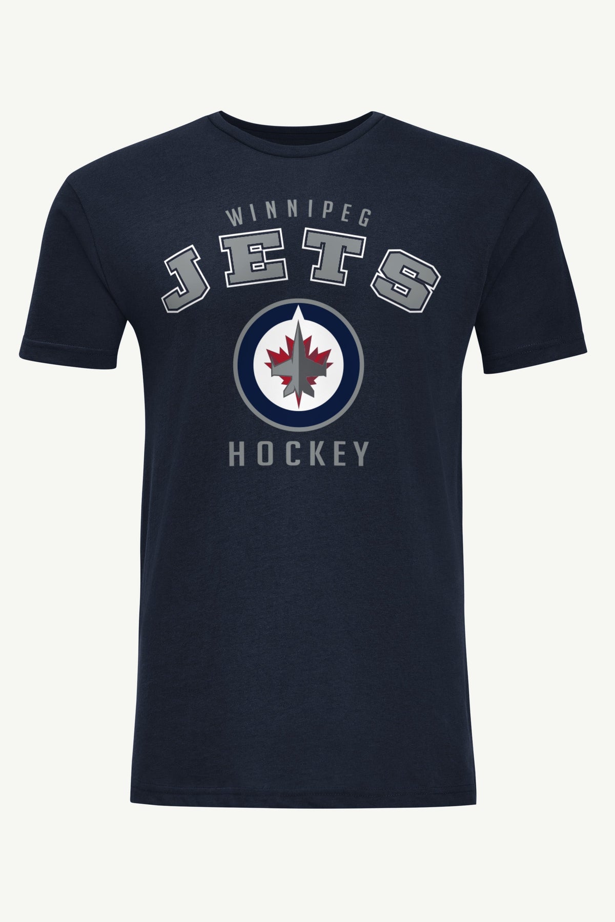 MENS WINNIPEG JETS GRAPHIC T SHIRT - Navy