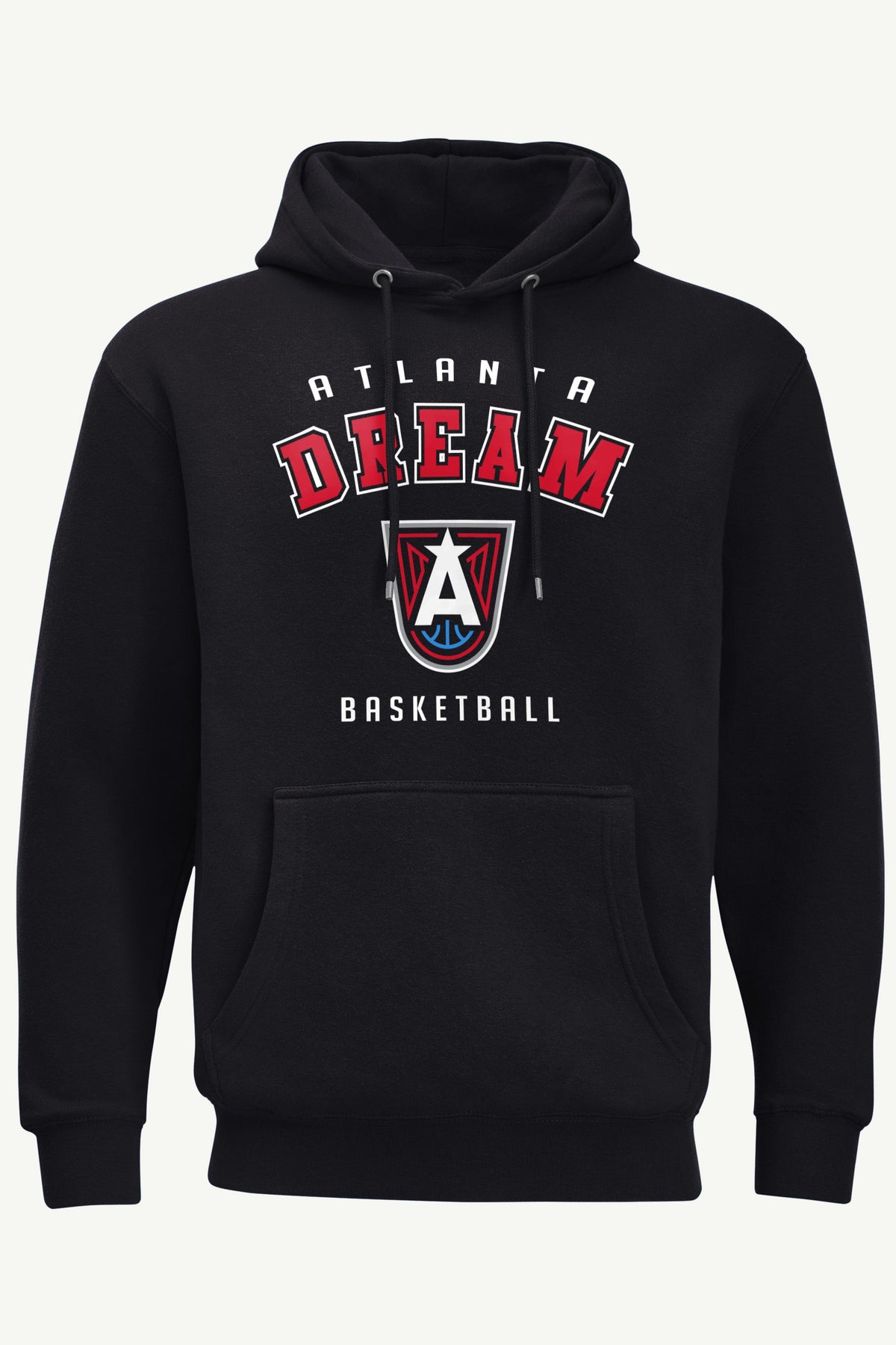 MENS ATLANTA DREAM LOGO HOODIE - Black