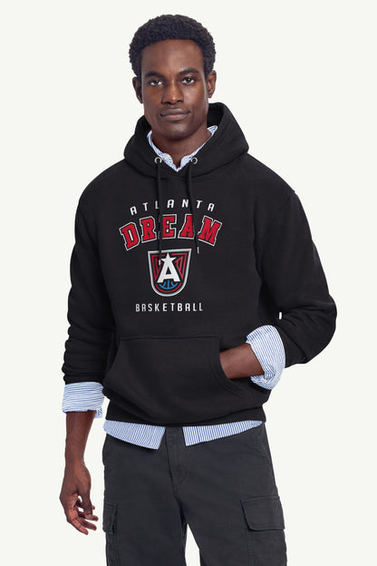 MENS ATLANTA DREAM LOGO HOODIE - Black
