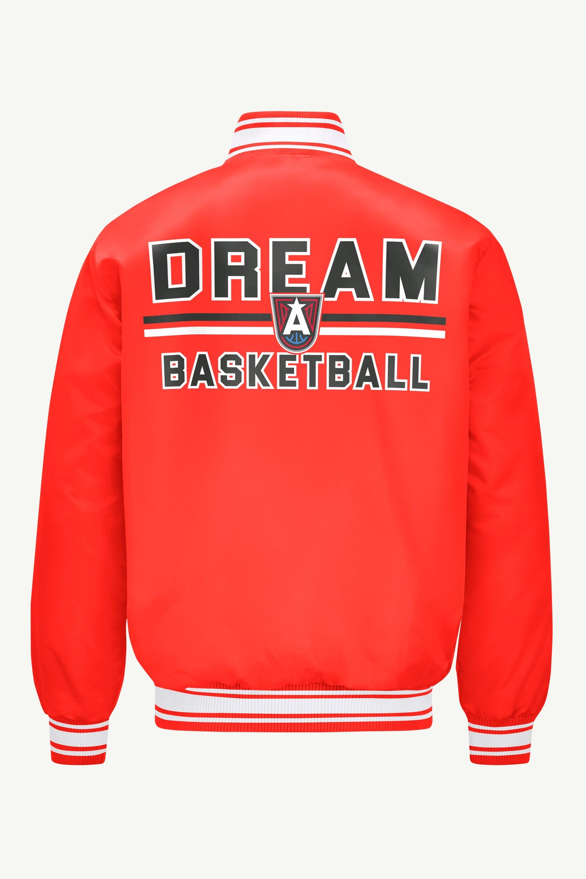 MENS WNBA ATLANTA DREAM VARSITY JACKET - Red