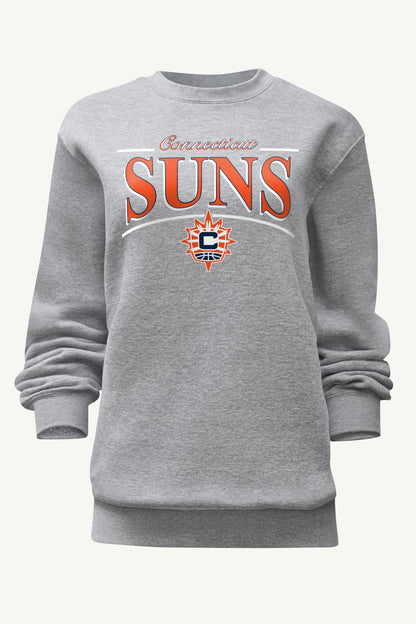 WOMENS WNBA CONECTICUT SUNS ARCH SWEATSHIRT - Grey