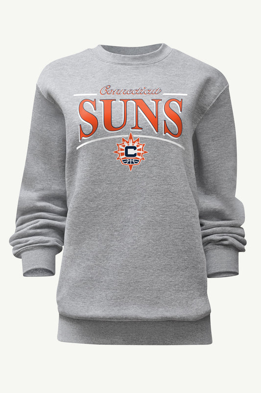 WOMENS WNBA CONECTICUT SUNS ARCH SWEATSHIRT - Grey
