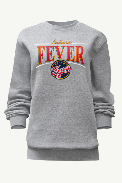 WOMENS WNBA INDIANA FEVER ARCH SWEATSHIRT - Grey
