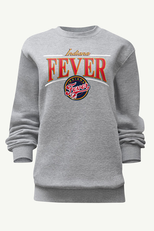 WOMENS WNBA INDIANA FEVER ARCH SWEATSHIRT - Grey