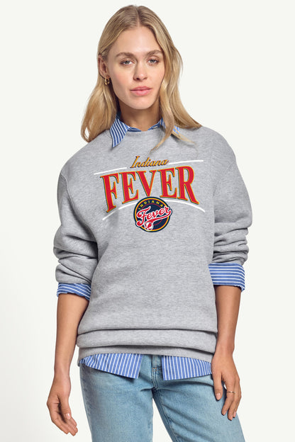 WOMENS WNBA INDIANA FEVER ARCH SWEATSHIRT - Grey