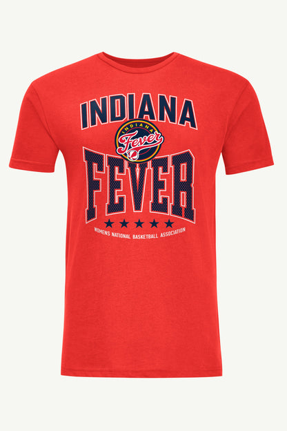 MENS WNBA INDIANA FEVER CENTER SQUEEZE T SHIRT - Red