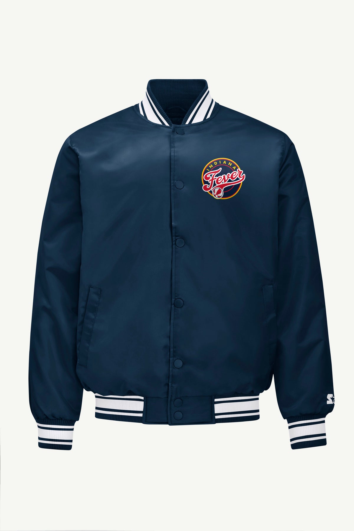MENS WNBA INDIANA FEVER VARSITY JACKET - Navy