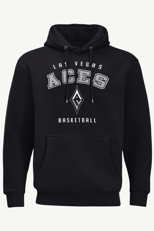 MENS LAS VEGAS ACES LOGO HOODIE - Black