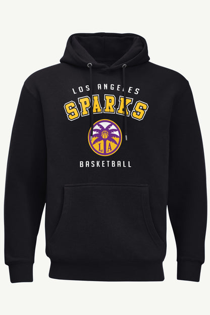 MENS LOS ANGELES SPARKS LOGO HOODIE - Black