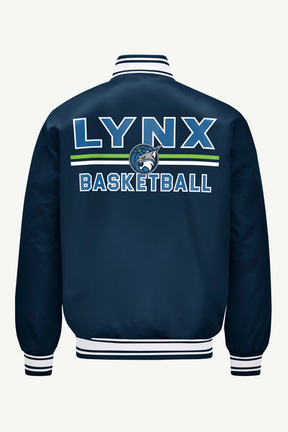 MENS WNBA MINNESOTA LYNX VARSITY JACKET - Navy