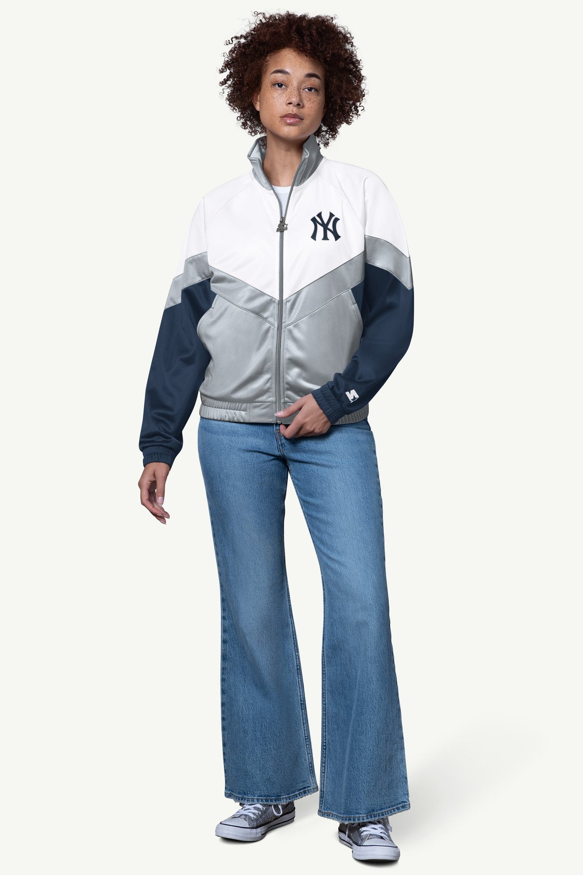WOMENS NEW YORK YANKEES TEAMWORK TRACK JACKET - Multi