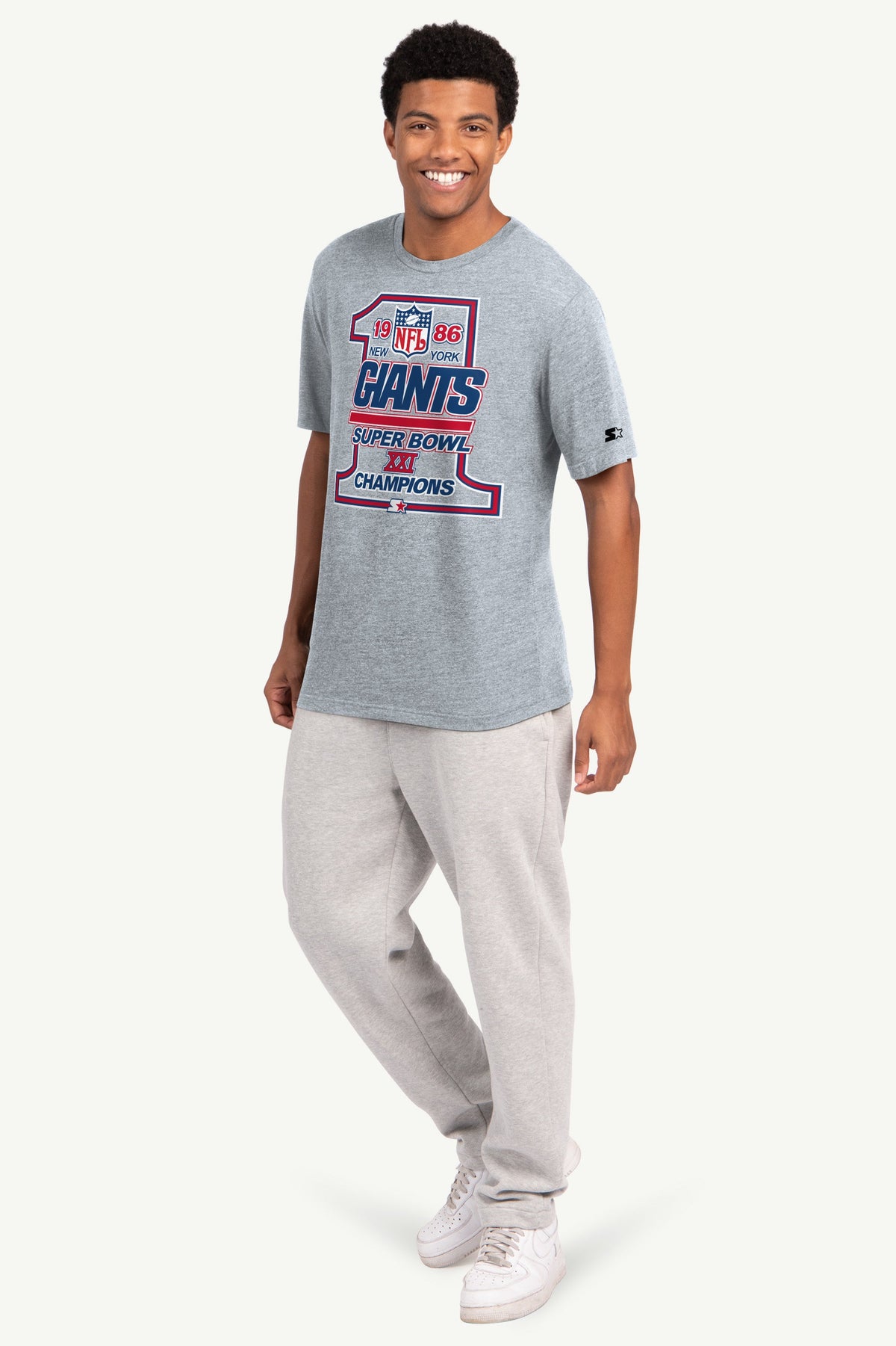 MENS NEW YORK GIANTS 40TH ANNIVERSARY T SHIRT - Multi