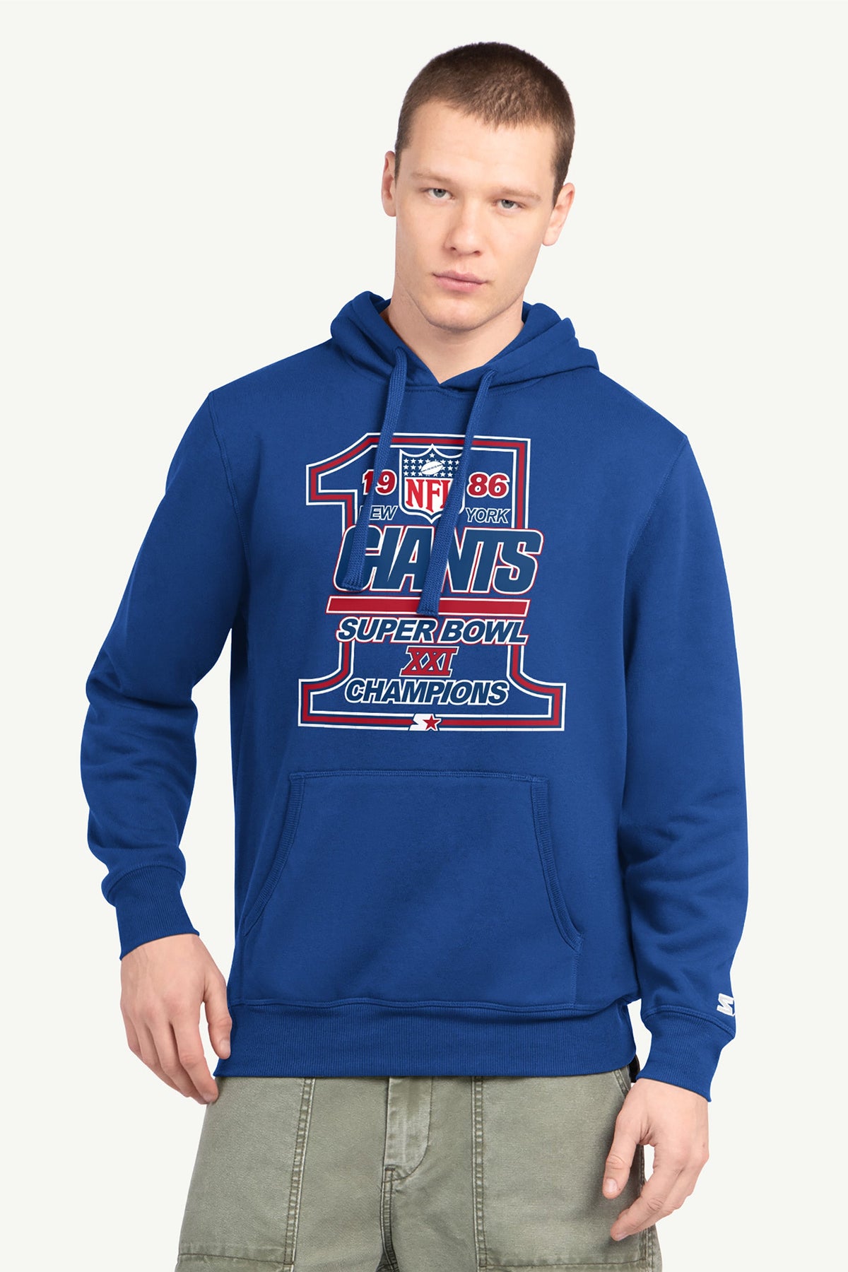MENS NEW YORK GIANTS 40TH ANNIVERSARY HOODIE - Multi