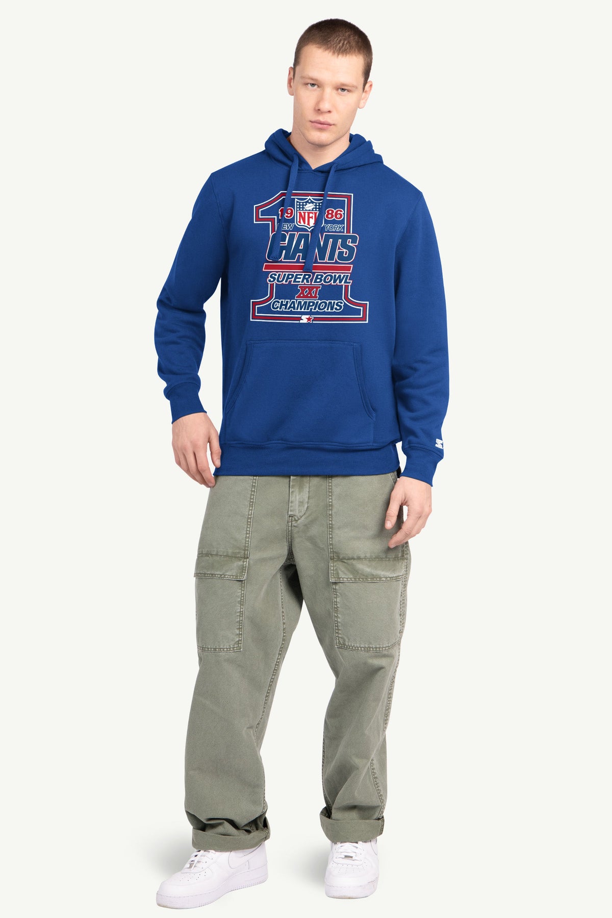 MENS NEW YORK GIANTS 40TH ANNIVERSARY HOODIE - Multi