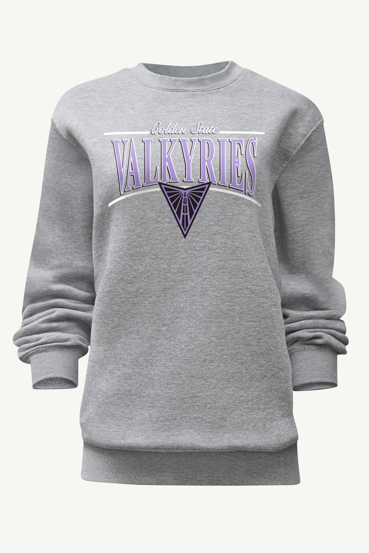 WOMENS WNBA GOLDEN STATE VALKYRIES ARCH SWEATSHIRT - Grey