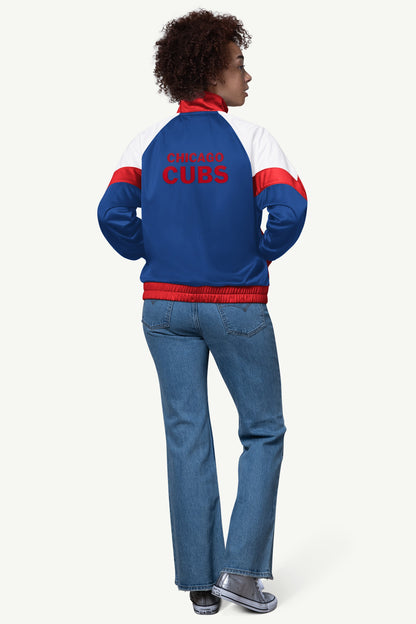 WOMENS CHICAGO CUBS TEAMWORK TRACK JACKET - Multi
