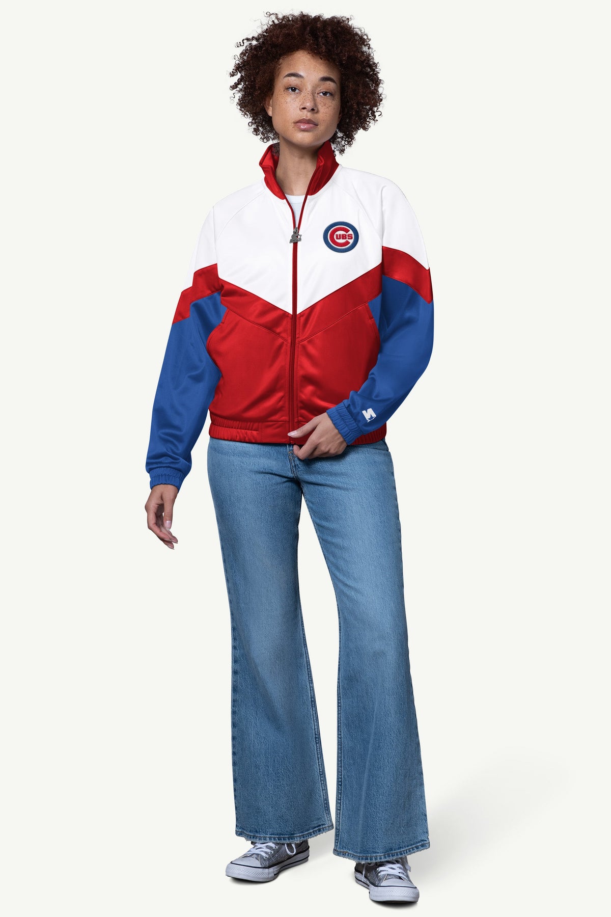WOMENS CHICAGO CUBS TEAMWORK TRACK JACKET - Multi